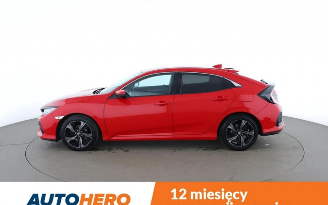 Honda Civic cena 64600 przebieg: 100647, rok produkcji 2017 z Gryfice małe 352